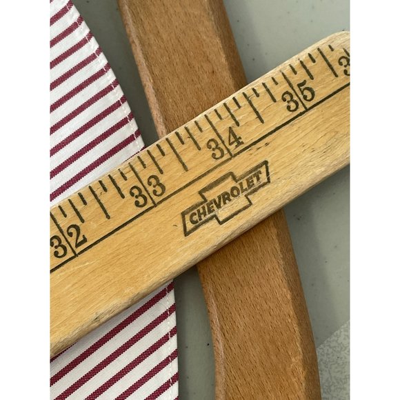 Paul Fredrick Stripe Button Down Shirt Men 17 1/2 White Red Career Office Preppy - Picture 6 of 8